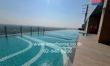 Condominium 26.49 sq.m. Plum Condo Central Station Phase 1 near MRT Sam Yaek Bang Yai, Kanchanaphisek Road, Rattanathibet Road, Bang Yai, Nonthaburi