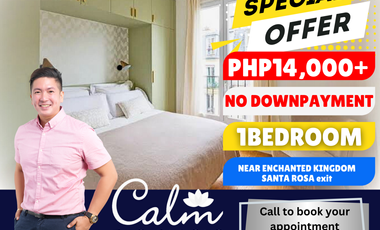 Calm Residences SMDC near Santa Rosa Exit