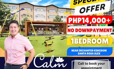 Calm Residences Newest Project in Santa Rosa Laguna near Enchanted Kingdom