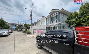 2-storey townhouse, 40.4 sq.w., Pruksa Ville Village 28, Wongwaen-Rattanathibet, Soi Bangyai City 19, Kanchanaphisek Road, Kaew In Road, Bangyai, Nont