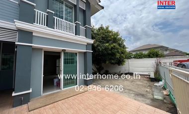 2-storey townhouse, 40.4 sq.w., Pruksa Ville Village 28, Wongwaen-Rattanathibet, Soi Bangyai City 19, Kanchanaphisek Road, Kaew In Road, Bangyai, Nont