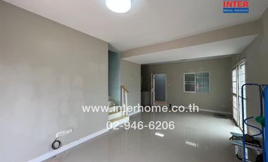 2-storey townhouse, 40.4 sq.w., Pruksa Ville Village 28, Wongwaen-Rattanathibet, Soi Bangyai City 19, Kanchanaphisek Road, Kaew In Road, Bangyai, Nont