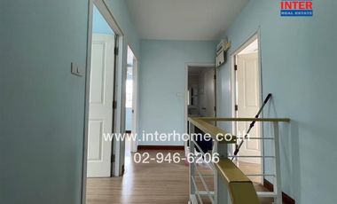 2-storey townhouse, 40.4 sq.w., Pruksa Ville Village 28, Wongwaen-Rattanathibet, Soi Bangyai City 19, Kanchanaphisek Road, Kaew In Road, Bangyai, Nont