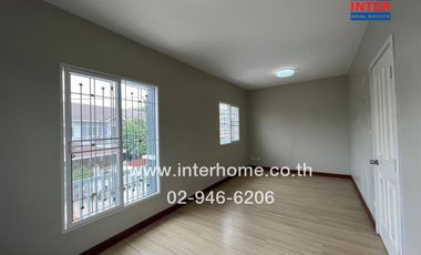2-storey townhouse, 40.4 sq.w., Pruksa Ville Village 28, Wongwaen-Rattanathibet, Soi Bangyai City 19, Kanchanaphisek Road, Kaew In Road, Bangyai, Nont