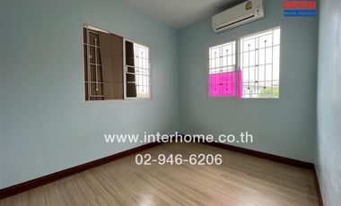 2-storey townhouse, 40.4 sq.w., Pruksa Ville Village 28, Wongwaen-Rattanathibet, Soi Bangyai City 19, Kanchanaphisek Road, Kaew In Road, Bangyai, Nont