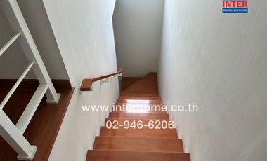 2-storey townhouse, 24.3 sq.w., Lio Village, Rattanathibet-Westgate, Soi Wat Sao Thong Hin, Kanchanaphisek Road, Rattanathibet Road, Bang Yai, Nonthab