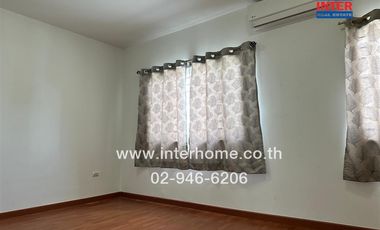 2-storey townhouse, 24.3 sq.w., Lio Village, Rattanathibet-Westgate, Soi Wat Sao Thong Hin, Kanchanaphisek Road, Rattanathibet Road, Bang Yai, Nonthab