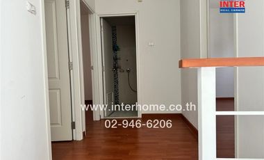 2-storey townhouse, 24.3 sq.w., Lio Village, Rattanathibet-Westgate, Soi Wat Sao Thong Hin, Kanchanaphisek Road, Rattanathibet Road, Bang Yai, Nonthab