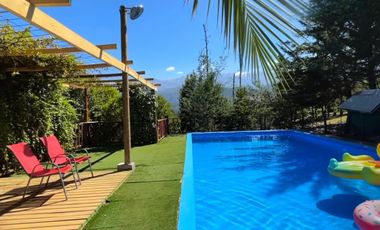 Venta de Amplio Terreno con Casa Amoblada en Chacayes, Machalí. Región de O’Higgins.