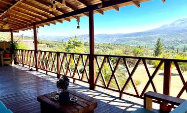 Venta de Amplio Terreno con Casa Amoblada en Chacayes, Machalí. Región de O’Higgins.