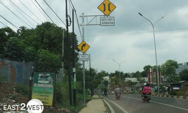 Dijual/Disewakan Kavling Komersil Jalan Ciater Raya Tangerang Selatan Lokasi Ramai untuk Aneka Bisnis & Komersil