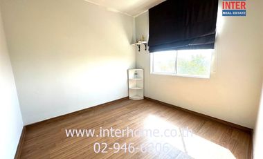 2-storey townhouse, 20.1 sq.w., The Colors Village, Rangsit-Khlong 4, near Lotus Department Store, Klong 4, Rangsit-Nakhon Nayok Road, Lam Luk Ka Road