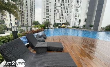 Dijual/Disewakan Apartemen Akasa Pure Living BSD City Tangerang Selatan Fully Furnished Super Bagus Mewah Siap Huni Nyaman