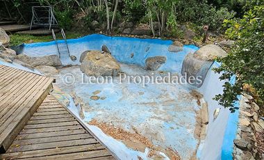 Leon Propiedades vende casa en parcela en condominio, sector Los Naranjos, Curacaví.