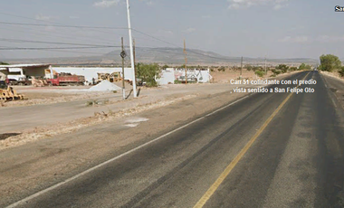 Terreno en Venta 35 has en Ocampo, Gto., plano y con represa.