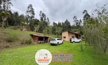HERMOSA PROPIEDAD PARA VACACIONES O TURISMO DE VENTA, Sector Zumbahuayco C1443