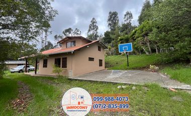 HERMOSA PROPIEDAD PARA VACACIONES O TURISMO DE VENTA, Sector Zumbahuayco C1443