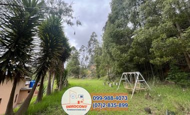 HERMOSA PROPIEDAD PARA VACACIONES O TURISMO DE VENTA, Sector Zumbahuayco C1443