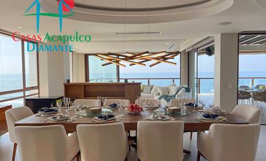 Departamento inteligente en venta con terraza de doble frente con vista al mar