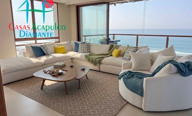 Departamento inteligente en venta con terraza de doble frente con vista al mar