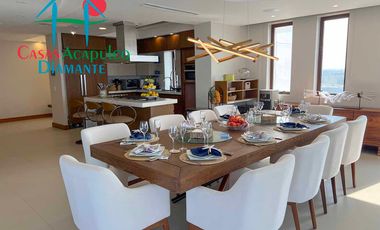 Departamento inteligente en venta con terraza de doble frente con vista al mar