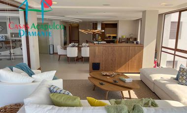Departamento inteligente en venta con terraza de doble frente con vista al mar
