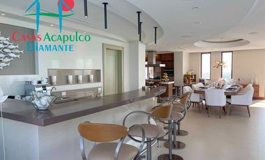 Departamento inteligente en venta con terraza de doble frente con vista al mar