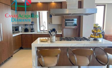 Departamento inteligente en venta con terraza de doble frente con vista al mar