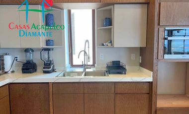 Departamento inteligente en venta con terraza de doble frente con vista al mar