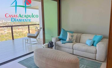 Departamento inteligente en venta con terraza de doble frente con vista al mar