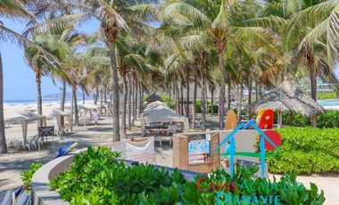 Departamento inteligente en venta con terraza de doble frente con vista al mar