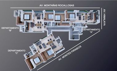 Departamentos en preventa sobre Av. Himalaya