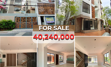 6 BEDROOM w/ 3 CAR GARAGE MODERN MINIMALIST TOWNHOUSE in SAN JUAN METRO MANILA (option to Fully Furnished)