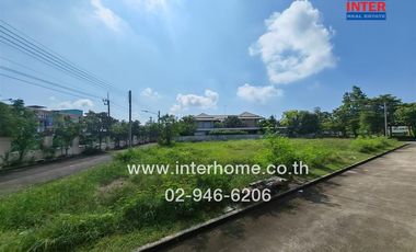 Vacant land 135.2 sq.w., Mahachai Muang Thong Village, near the Thap Thim Shrine, near PTT gas station, Kittimanee Road, Samut Sakhon-Khok Kham Road,
