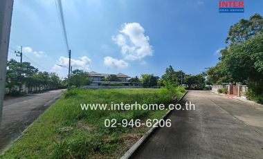 Vacant land 135.2 sq.w., Mahachai Muang Thong Village, near the Thap Thim Shrine, near PTT gas station, Kittimanee Road, Samut Sakhon-Khok Kham Road,