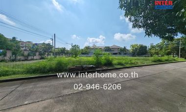 Vacant land 139.3 sq.w., Mahachai Village, Muang Thong, near the Thap Thim Shrine, near PTT gas station, Kittimanee Road, Samut Sakhon-Khok Kham Road,