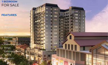 For Sale: Spacious 1Bedroom For Sale in Montrose Capital Town Pampanga