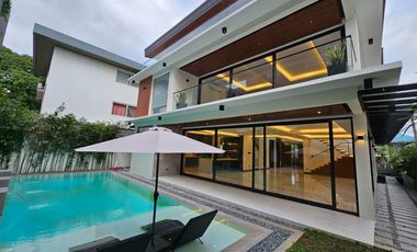 Luxury New House for SAle in Alabang Hills Village with Pool near Ayala Alabang Portofino Ayala Sonera Southvale