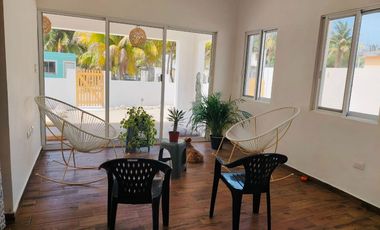 CASA ESTILO MEDITERRANEO EN TELCHAC PUERTO