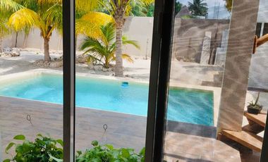 CASA ESTILO MEDITERRANEO EN TELCHAC PUERTO