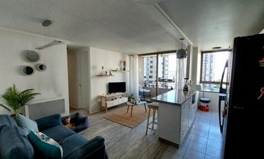 Departamento En Condominio Las Palmas, Macul