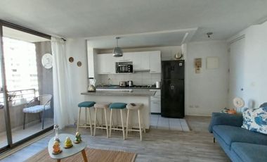 Departamento En Condominio Las Palmas, Macul
