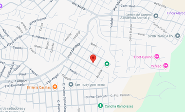 Casa en colonia Jardines, Puerto Vallarta, Jalisco. Con 2 recamaras y 100m2, A unos minutos del Campo de Futbol Col. Jardines.