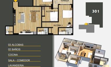 APARTAMENTO EN OBRA GRIS EN VENTA