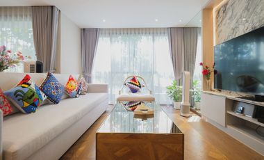 **The Only Combined Unit in the Project! Rare Find! Spacious 2-Bedroom Condo at Via BOTANI, 126 SQ.M., Near BTS Thonglor and Phrom Phong**