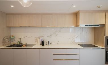 **The Only Combined Unit in the Project! Rare Find! Spacious 2-Bedroom Condo at Via BOTANI, 126 SQ.M., Near BTS Thonglor and Phrom Phong**
