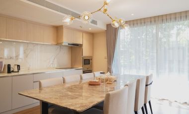**The Only Combined Unit in the Project! Rare Find! Spacious 2-Bedroom Condo at Via BOTANI, 126 SQ.M., Near BTS Thonglor and Phrom Phong**
