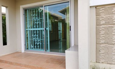 House for sale, 2 floors, Pruksa Puri Village, Chan Bua, Bangna Km. 5, size 50.4 sq m, Soi Wat Palad Priang 5.5 m.