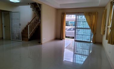 House for sale, 2 floors, Pruksa Puri Village, Chan Bua, Bangna Km. 5, size 50.4 sq m, Soi Wat Palad Priang 5.5 m.