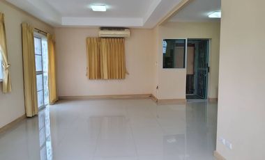 House for sale, 2 floors, Pruksa Puri Village, Chan Bua, Bangna Km. 5, size 50.4 sq m, Soi Wat Palad Priang 5.5 m.